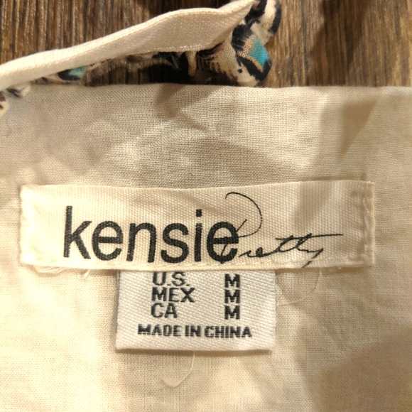 Kensie A-Line vibrant summer dress, size medium - Picture 8 of 10